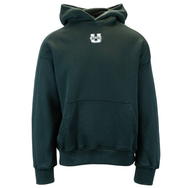 U-State Embroidered Unisex Hoodie green